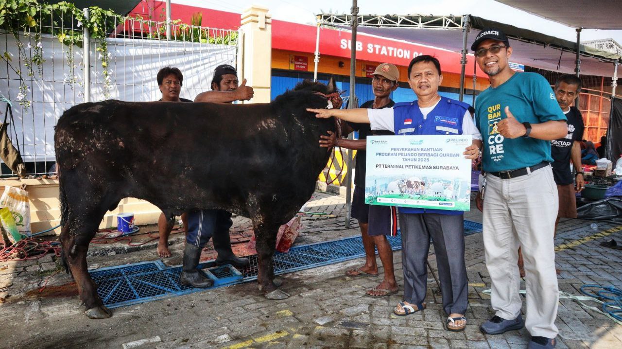 Woman holding donation box
