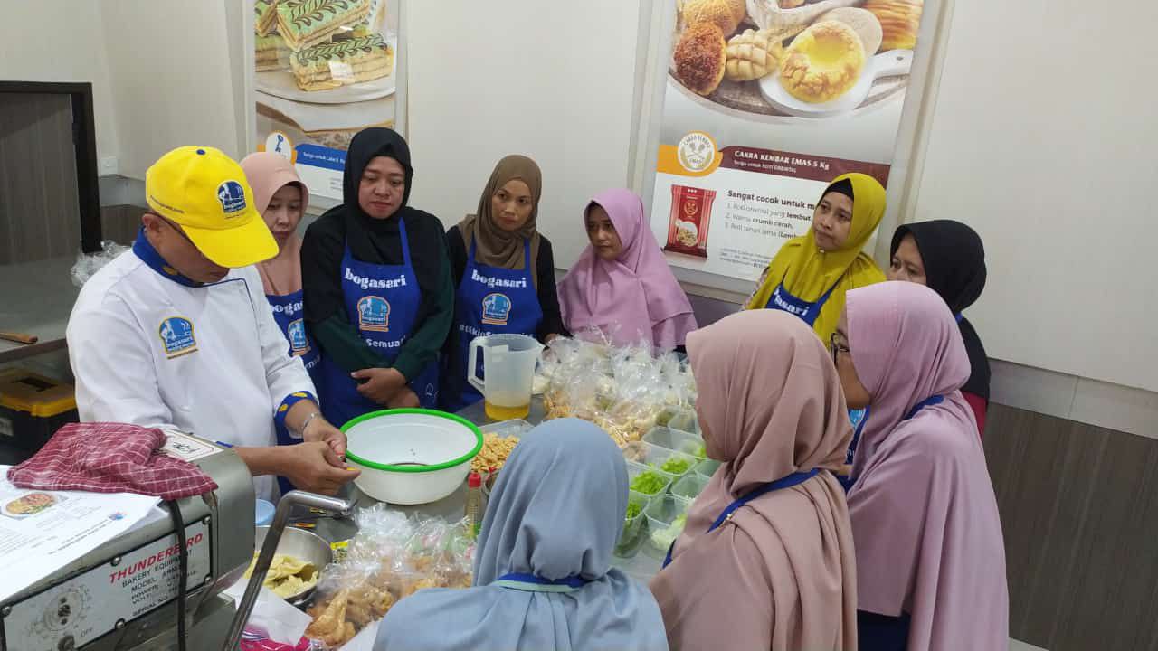 Woman holding donation box