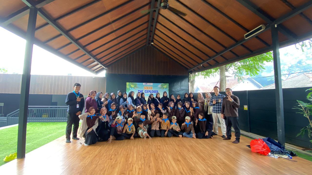 Woman holding donation box