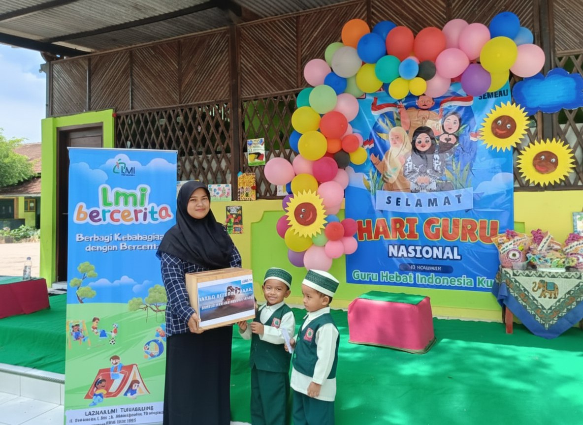 Woman holding donation box