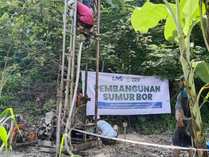 Woman holding donation box