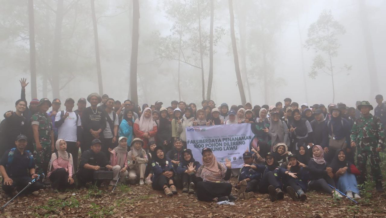 Woman holding donation box