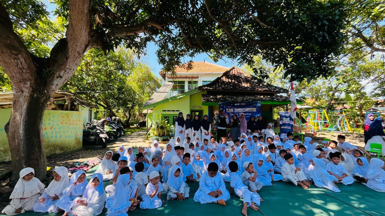 Woman holding donation box