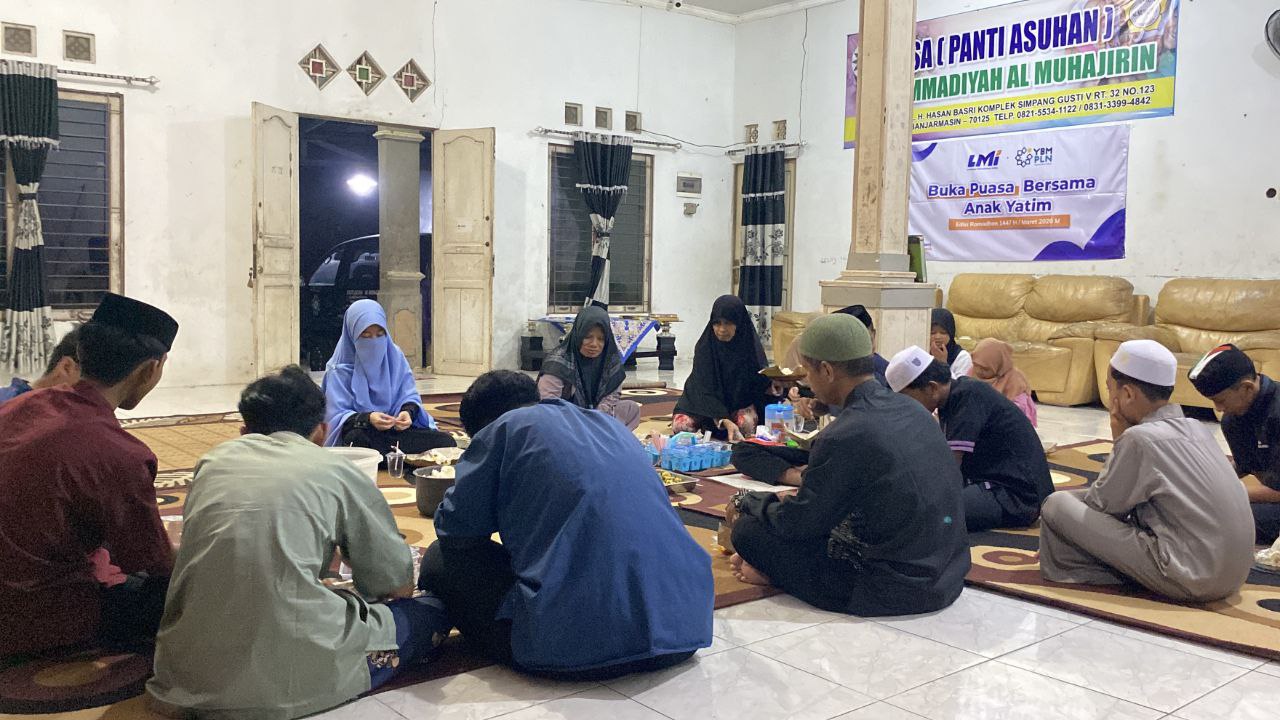Woman holding donation box