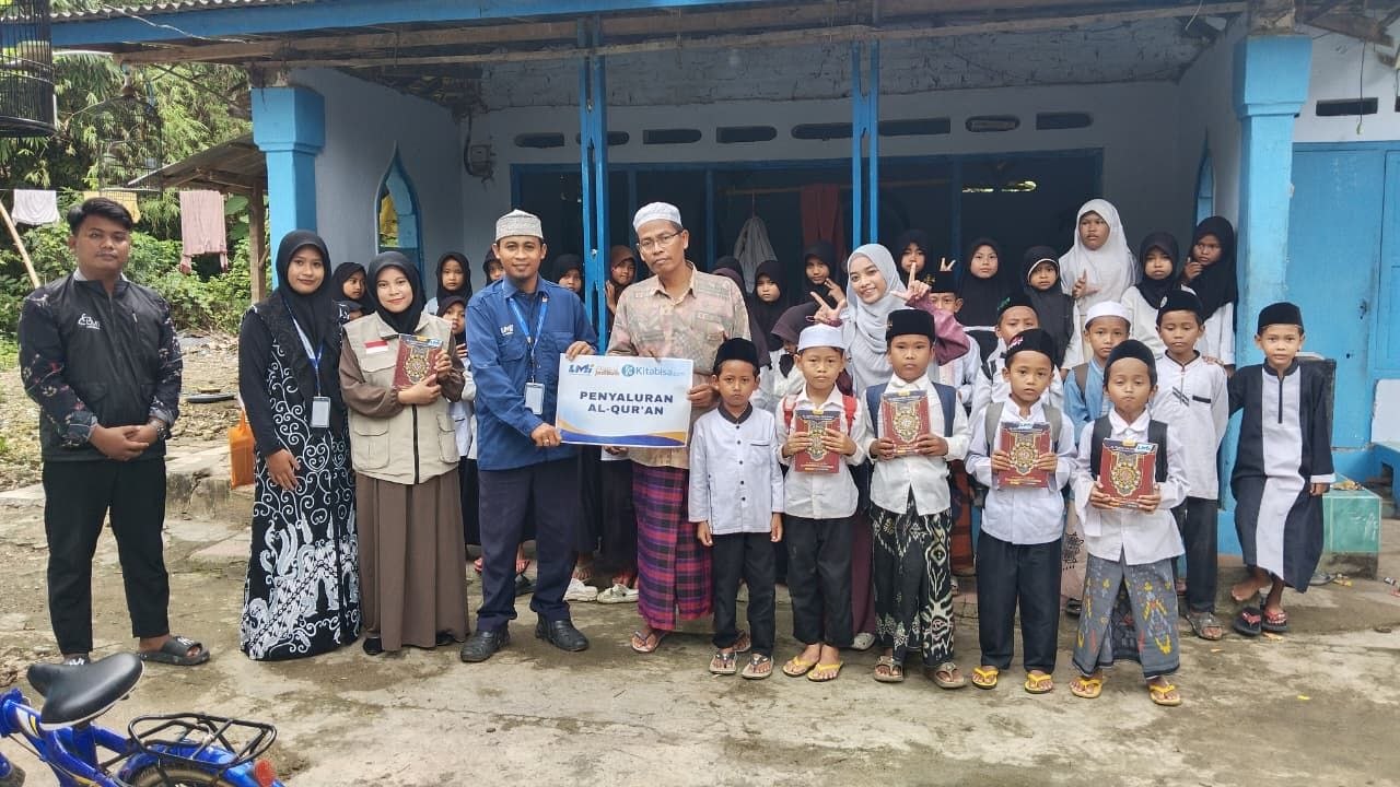 Woman holding donation box