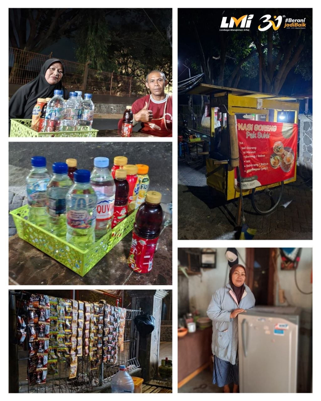 Woman holding donation box